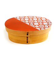 【当商品送料無料】弁当箱 曲げわっぱ S 通販 曲げわっぱ弁当箱 約 400ml まげわっぱ お弁当箱 Kutan わっぱ ランチボックス 小判