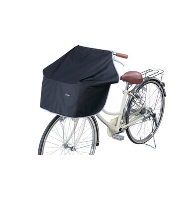【当商品送料無料】前かごカバー ワイド 通販 ワイドサイクルエプロン 自転車 前カゴカバー かごカバー カゴカバー 雨 大型 防水 撥水 はっ水