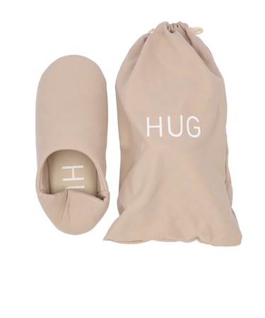 【当商品送料無料】ルームシューズ かかと付き 通販 スリッパ ポータブルスリッパ バブーシュ 携帯スリッパ おしゃれ HUG a565 レディース