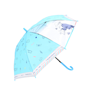 【当商品送料無料】傘 子供用 55 通販 ジャンプ傘 長傘 かさ小学生 キッズ 子供 こども 子ども 女の子 女子 女児 透明窓 窓付き 55cm