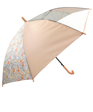 【当商品送料無料】傘 子供用 55 通販 ジャンプ傘 長傘 かさ小学生 キッズ 子供 こども 子ども 女の子 女子 女児 透明窓 窓付き 55cm