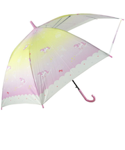 【当商品送料無料】傘 子供用 55 通販 ジャンプ傘 長傘 かさ小学生 キッズ 子供 こども 子ども 女の子 女子 女児 透明窓 窓付き 55cm