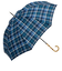 【当商品送料無料】ビコーズ 傘 because 通販 雨傘 長傘 晴雨兼用 UVカット 日傘 58cm 58センチ 手開き バンブーハンドル かさ