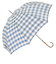 【当商品送料無料】ビコーズ 傘 because 通販 雨傘 長傘 晴雨兼用 UVカット 日傘 58cm 58センチ 手開き バンブーハンドル かさ
