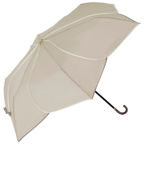 【当商品送料無料】because ビコーズ 折りたたみ傘 レディース 50cm 通販 晴雨兼用傘 折り畳み傘 雨傘 日傘 折り畳み 折りたたみ
