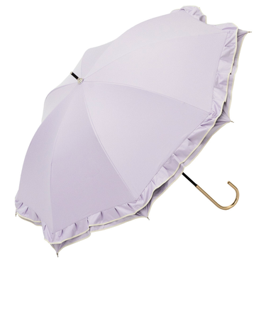 【当商品送料無料】because ビコーズ 晴雨兼用傘 長傘 遮熱性 通販 傘 雨傘 日傘 晴雨兼用 UVカット 遮光 刺繍 紫外線対策