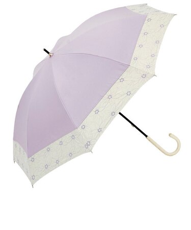 【当商品送料無料】because ビコーズ 晴雨兼用傘 長傘 遮熱性 通販 傘 雨傘 日傘 晴雨兼用 UVカット 遮光 紫外線対策 紫外線カット