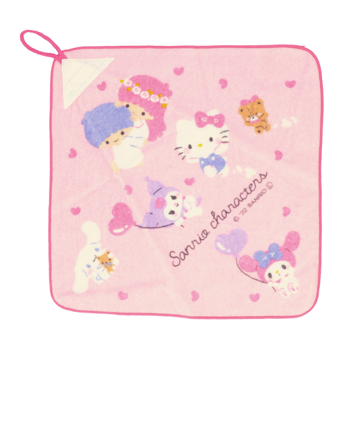 【当商品送料無料】ループ付きタオル キャラクター 通販 紐付きタオル ミニタオル 子供 子ども 男の子 女の子 ノンタン パウパトロール ポケモン