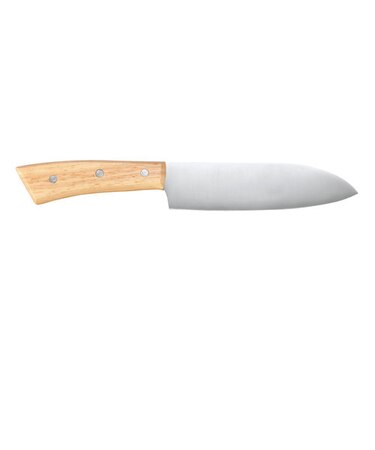 【当商品送料無料】万能包丁 通販 包丁 三徳包丁 木柄包丁 Lugna wood LW-01 ルグナウッド サントクナイフ 刃渡り 16cm ナイフ