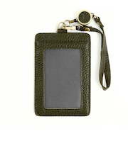 【当商品送料無料】パスケース リール 本革 通販 定期入れ カードホルダー レザーカードホルダー ICカード入れ リール付き Melody