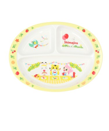 【当商品送料無料】キッズ キャラクター ランチプレート 通販 赤ちゃん 食器 皿 お皿 仕切り皿 すくいやすい 割れにくい 深め 軽い SKATER