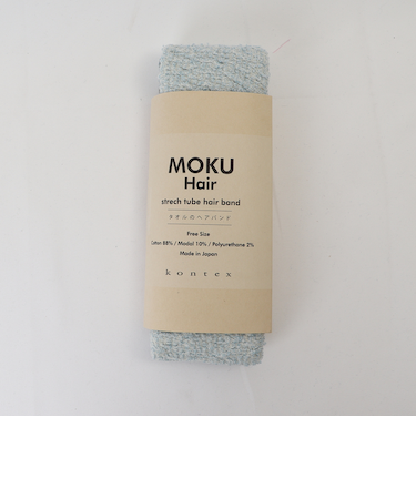 【当商品送料無料】MOKU ヘアバンド モク 通販 ヘアーバンド ネックウォーマー 太め kontex コンテックス シンプル おしゃれ 無地 綿