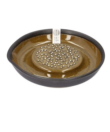 【当商品送料無料】もとしげ おろし器 大 通販 おろしき 大根おろし 器 わさびおろし すりおろし 陶器 薬味おろし やくみおろし 石見焼 大根