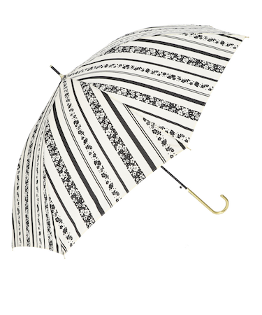 【当商品送料無料】傘 晴雨兼用 レディース 通販 60cm 長傘 雨傘 晴雨兼用傘 ワンタッチ傘 日傘 ジャンプ傘 amusant sous la