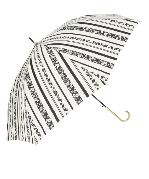 【当商品送料無料】傘 晴雨兼用 レディース 通販 60cm 長傘 雨傘 晴雨兼用傘 ワンタッチ傘 日傘 ジャンプ傘 amusant sous la