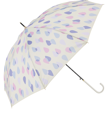 【当商品送料無料】傘 晴雨兼用 レディース 通販 60cm 長傘 雨傘 晴雨兼用傘 ワンタッチ傘 日傘 ジャンプ傘 amusant sous la