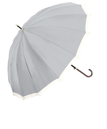 【当商品送料無料】Natural Basic ナチュラルベーシック 傘 通販 55cm レディース 長傘 雨傘 ジャンプ傘 かさ カサ おしゃれ