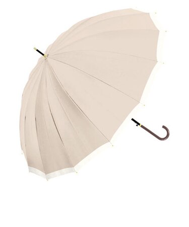 【当商品送料無料】Natural Basic ナチュラルベーシック 傘 通販 55cm レディース 長傘 雨傘 ジャンプ傘 かさ カサ おしゃれ