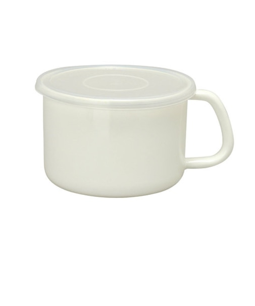 【当商品送料無料】野田琺瑯 ストッカー 丸型L 通販 野田ホーロー 保存容器 ホーロー 琺瑯容器 みそポット 味噌ポット 持ち手付き 直火 日本製