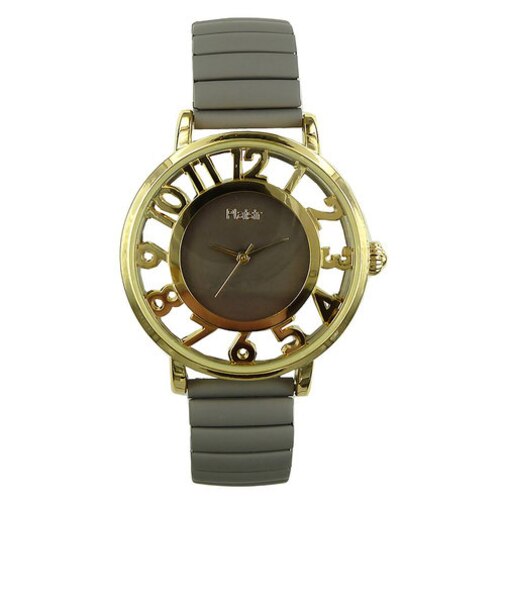 【当商品送料無料】Plaisir プレジール 腕時計 レディース ジャバラ 通販 ジャバラウォッチ ウォッチ ニッケルフリー 文字盤 スケルトン