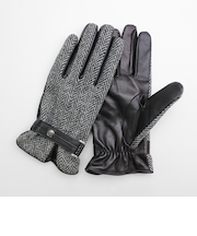 【当商品送料無料】ハリスツイード 手袋 メンズ 通販 Harris Tweed グローブ スマートフォン対応 手ぶくろ スマホ 対応