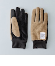 【当商品送料無料】クロダ 手袋 メンズ 通販 グローブ 手ぶくろ POLARTEC ThermalPro 防寒 レザー 革 ピッグスエード コンビ