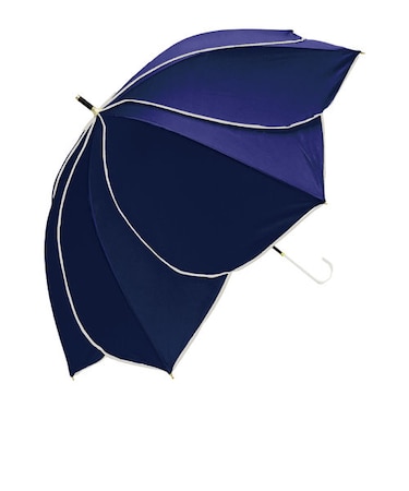 【当商品送料無料】傘 レディース 長傘 通販 50cm 晴雨兼用傘 雨傘 長傘 花びら傘 ワンタッチ傘 日傘 かさ カサ おしゃれ 無地 UVカット