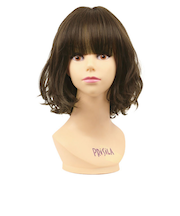 【当商品送料無料】PRISILA プリシラ ショート フルウィッグ フルウイッグ 通販 パーマ カール ボブ オールウィッグ かつら ウィッグ