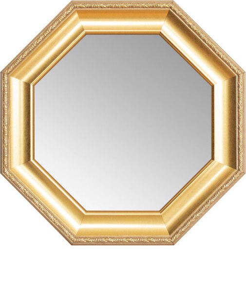 【当商品送料無料】八角形 鏡 木製 通販 卓上 ミラー 壁掛け 卓上ミラー ウォールミラー スタンドミラー 八角鏡 八角ミラー スタンド 木 S