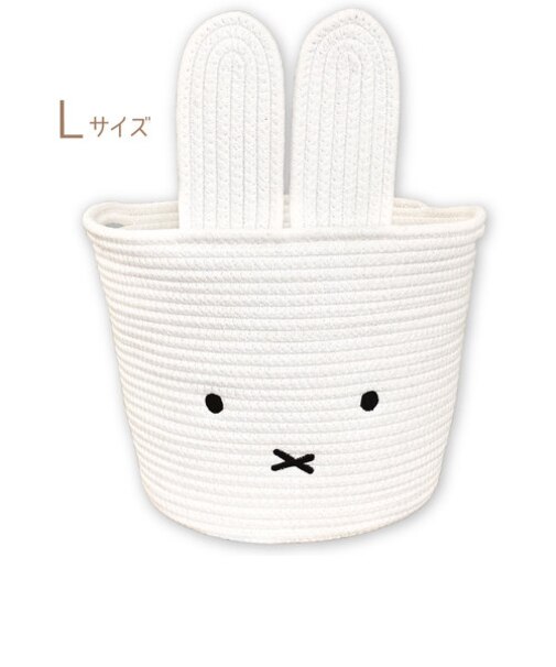 【当商品送料無料】T'S FACTORY ティーズファクトリー キャラクター ロープバスケット 通販 バスケット カゴ かご 収納ボックス