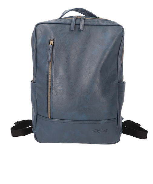 【当商品送料無料】リュック メンズ レディース バッグ A4 大容量 シンプル ポケット おしゃれ 背面 定番 軽量 黒 スクエア 通学 軽い