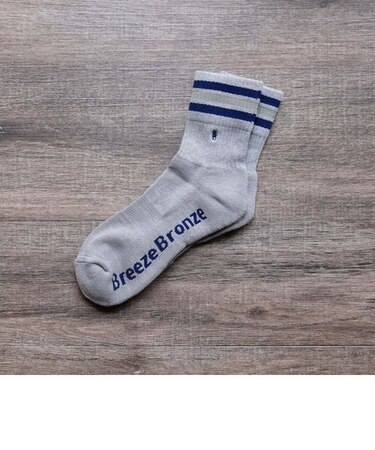 【当商品送料無料】靴下 スポーツソックス メンズ 通販 ソックス くつ下 消臭ソックス 消臭 ブリーズブロンズ 厚底 パイル 日本製 急速分解消臭