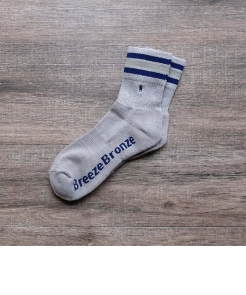 【当商品送料無料】靴下 スポーツソックス メンズ 通販 ソックス くつ下 消臭ソックス 消臭 ブリーズブロンズ 厚底 パイル 日本製 急速分解消臭