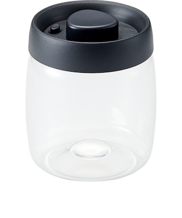 【当商品送料無料】ガラス 保存容器 密閉 通販 800ml キャニスター 真空保存容器 ガラス容器 保存瓶 押すだけ真空調理ポット 調理ポット