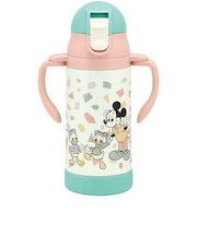 【当商品送料無料】SKATER スケーター 水筒 ストロー ステンレス キャラクター 通販 超軽量 マグ ベビーマグ 350ml ボトル 両手