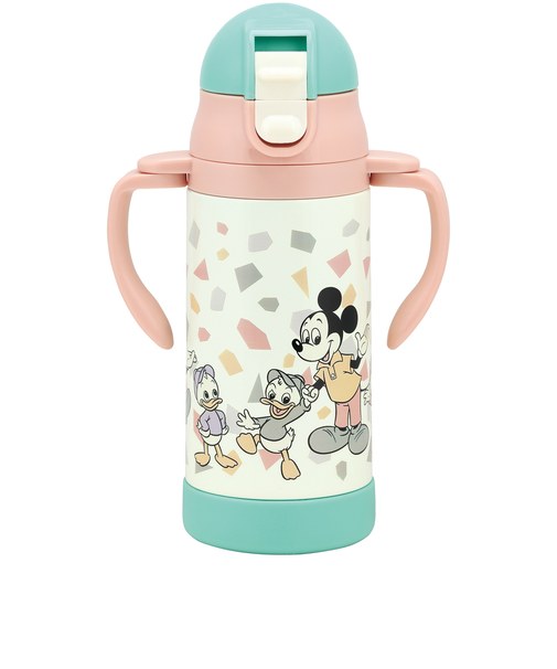 【当商品送料無料】SKATER スケーター 水筒 ストロー ステンレス キャラクター 通販 超軽量 マグ ベビーマグ 350ml ボトル 両手