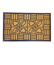 【当商品送料無料】玄関マット 屋外 通販 屋外用玄関マット ドアマット 外用 ココヤシ 丈夫 コイヤーマット エントランスマット ゴム 滑り止め