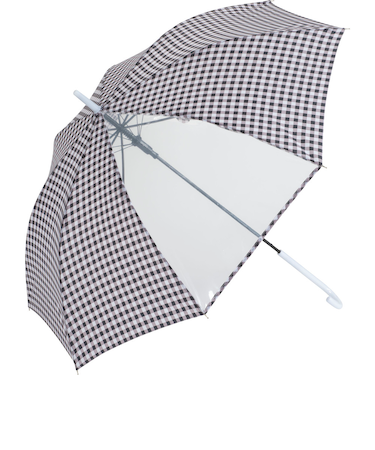 【当商品送料無料】傘 キッズ 58cm 通販 長傘 かさ 58センチ 雨傘 アンブレラ 子供 子ども 女の子 女子 グラスファイバー 透明窓 窓付き