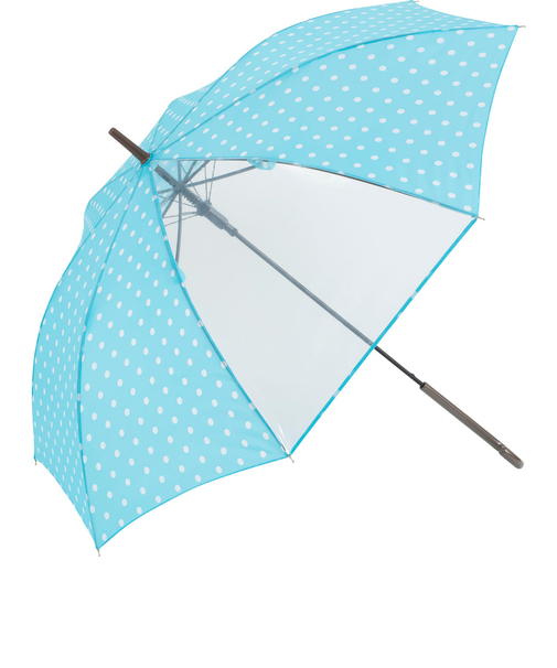 【当商品送料無料】傘 キッズ 58cm 通販 長傘 かさ 58センチ 雨傘 アンブレラ 子供 子ども 女の子 女子 グラスファイバー 透明窓 窓付き