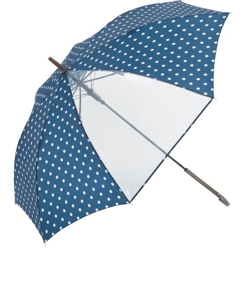 【当商品送料無料】傘 キッズ 58cm 通販 長傘 かさ 58センチ 雨傘 アンブレラ 子供 子ども 女の子 女子 グラスファイバー 透明窓 窓付き