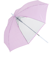 【当商品送料無料】傘 キッズ 58cm 通販 長傘 かさ 58センチ 雨傘 アンブレラ 子供 子ども 女の子 女子 グラスファイバー 透明窓 窓付き