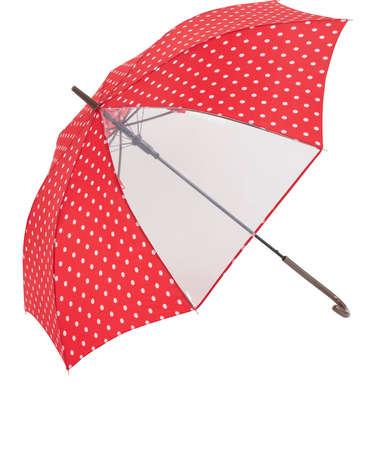 【当商品送料無料】傘 キッズ 58cm 通販 長傘 かさ 58センチ 雨傘 アンブレラ 子供 子ども 女の子 女子 グラスファイバー 透明窓 窓付き