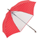 【当商品送料無料】傘 キッズ 58cm 通販 長傘 かさ 58センチ 雨傘 アンブレラ 子供 子ども 女の子 女子 グラスファイバー 透明窓 窓付き