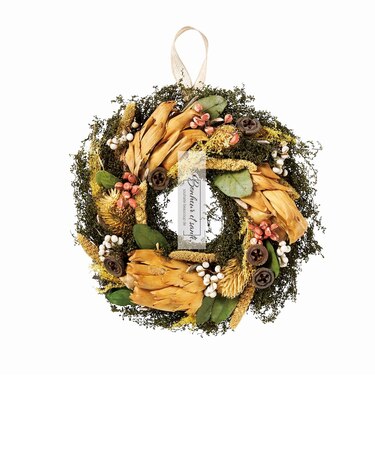 【当商品送料無料】リース 玄関 通販 春 オールシーズン インテリア 雑貨 造花 玄関飾り フェイクフラワー チュラルリース Mサイズ おしゃれ