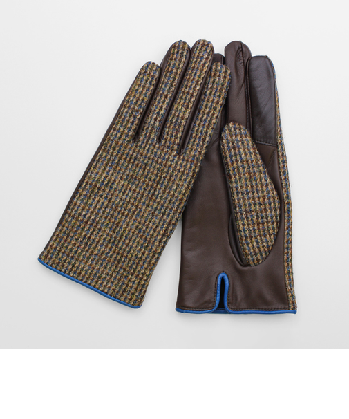 【当商品送料無料】ハリスツイード 手袋 レディース 通販 Harris Tweed グローブ 手ぶくろ タッチパネル対応 スクワラン加工 抗菌