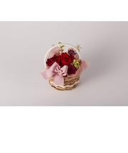 【当商品送料無料】プリザーブドフラワー かご 通販 フラワーバスケット フラワーアレンジメント プリザードフラワー フラワーギフト お花 花