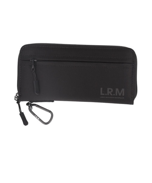 【当商品送料無料】lrm 財布 CMK23-0963 通販 長財布 さいふ ロングウォレット ラウンドファスナー カラビナ付き メンズ シンプル