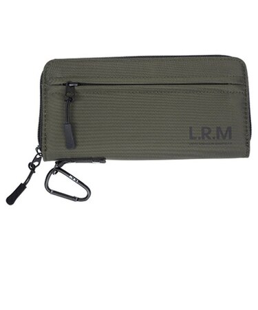 【当商品送料無料】lrm 財布 CMK23-0963 通販 長財布 さいふ ロングウォレット ラウンドファスナー カラビナ付き メンズ シンプル