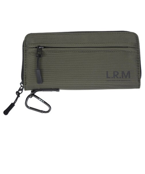 【当商品送料無料】lrm 財布 CMK23-0963 通販 長財布 さいふ ロングウォレット ラウンドファスナー カラビナ付き メンズ シンプル
