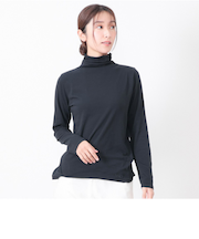 【当商品送料無料】ボトルネック プルオーバー 長袖 通販 Tシャツ カットソー ロンT 長袖Tシャツ タートルネック レディース UVカット